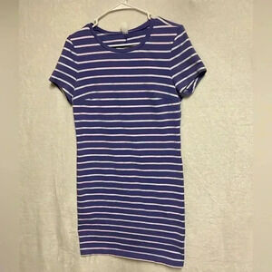 Old Navy short sleeve striped Tshirt dress Women’s‎ size m